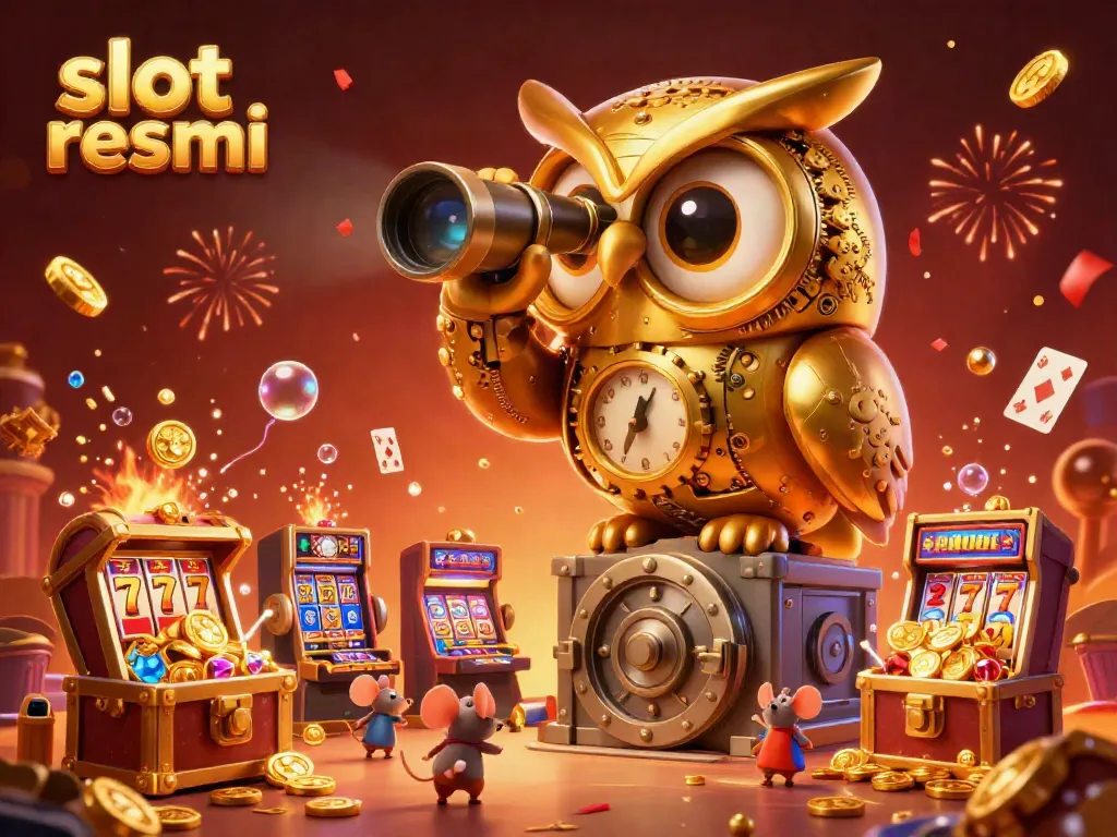 Players engaging with captivating slot resmi games amidst an enchanting casino atmosphere.